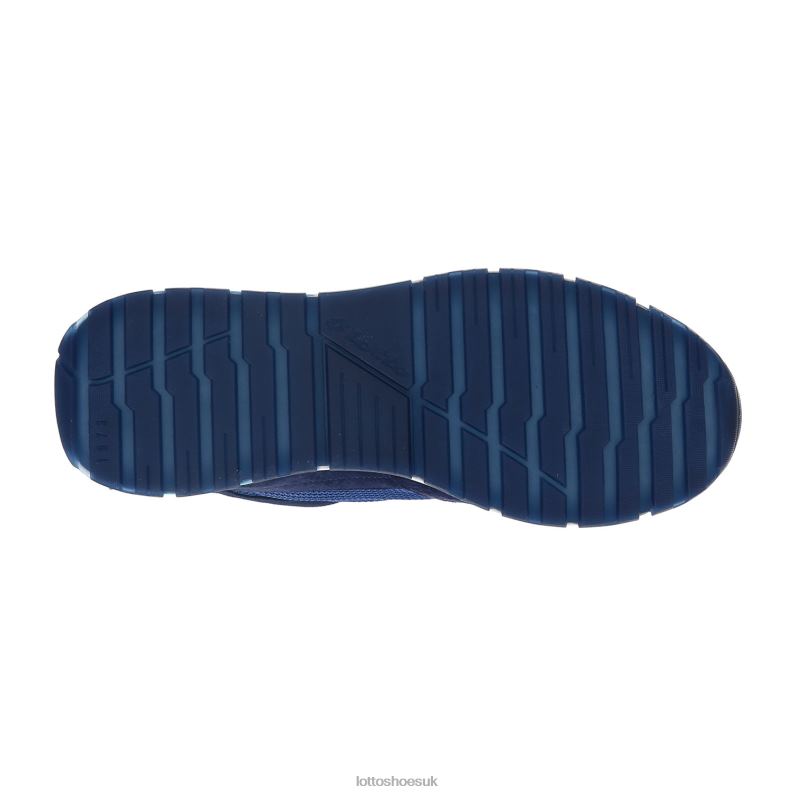 TOKYO SHIBUYA NET Man 446TN38 Shoes DRESS BLUE/ALL BLACK/MOONLIGHT BLUE Lotto