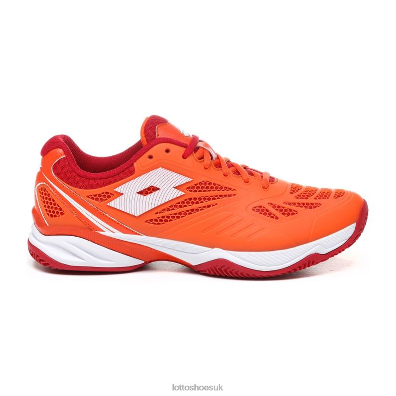 SUPERRAPIDA 200 PRT Man 446TN208 Shoes RED ORANGE/ALL WHITE/RED TOREADOR Lotto