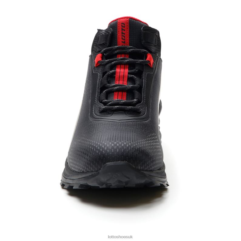 MOONRUN 300 II MID HD Man 446TN239 Shoes ALL BLACK/GRAVITY TITAN Lotto