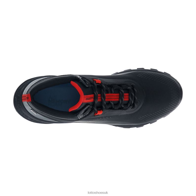 MOONRUN 300 II MID HD Man 446TN239 Shoes ALL BLACK/GRAVITY TITAN Lotto