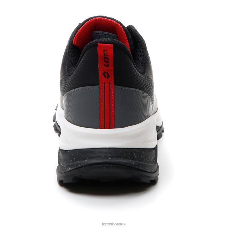 MOONRUN 300 II Man 446TN237 Shoes ALL BLACK/GRAVITY TITAN Lotto