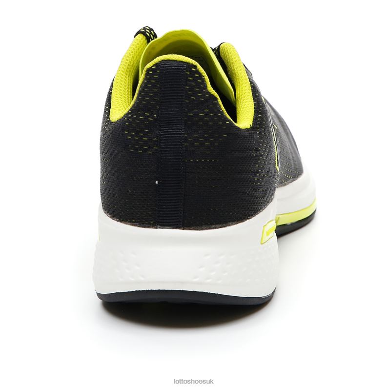 SPEEDEVO 100 Man 446TN220 Shoes ALL BLACK/ACACIA GREEN Lotto