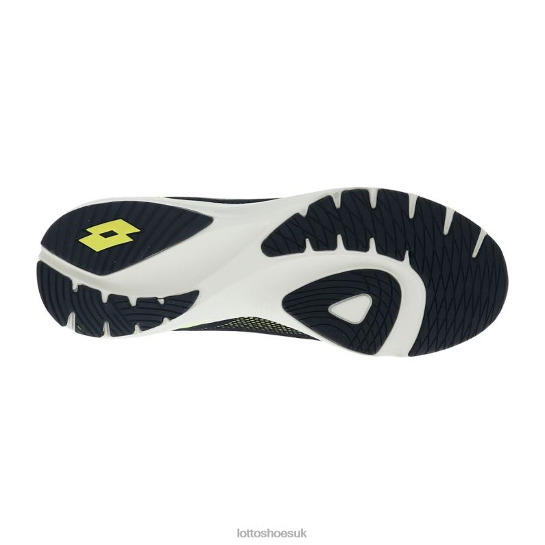 SPEEDEVO 500 II Man 446TN222 Shoes ALL BLACK/GRAVITY TITAN/ACACIA GREEN Lotto