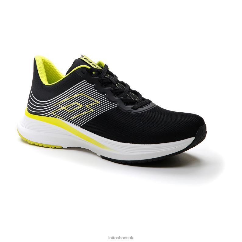 SPEEDEVO 700 II Man 446TN232 Shoes ALL BLACK/ACACIA GREEN Lotto