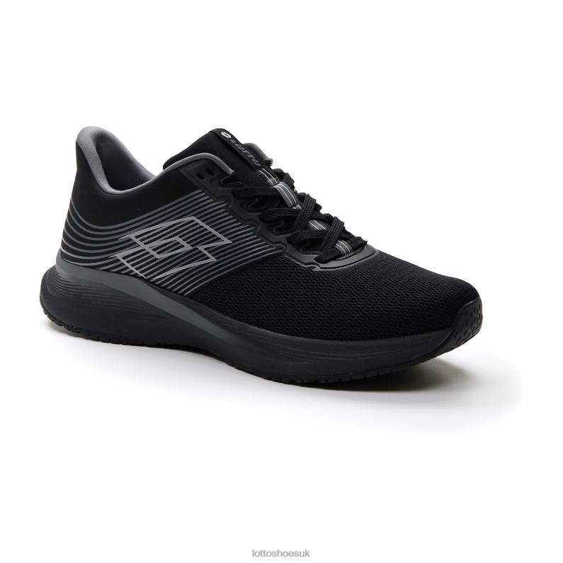 SPEEDEVO 700 Man 446TN228 Shoes ALL BLACK Lotto