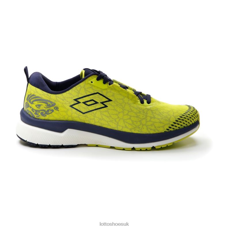 VOLATA HYPERPULSE 100 Man 446TN214 Shoes ACACIA GREEN/NAVY BLUE Lotto