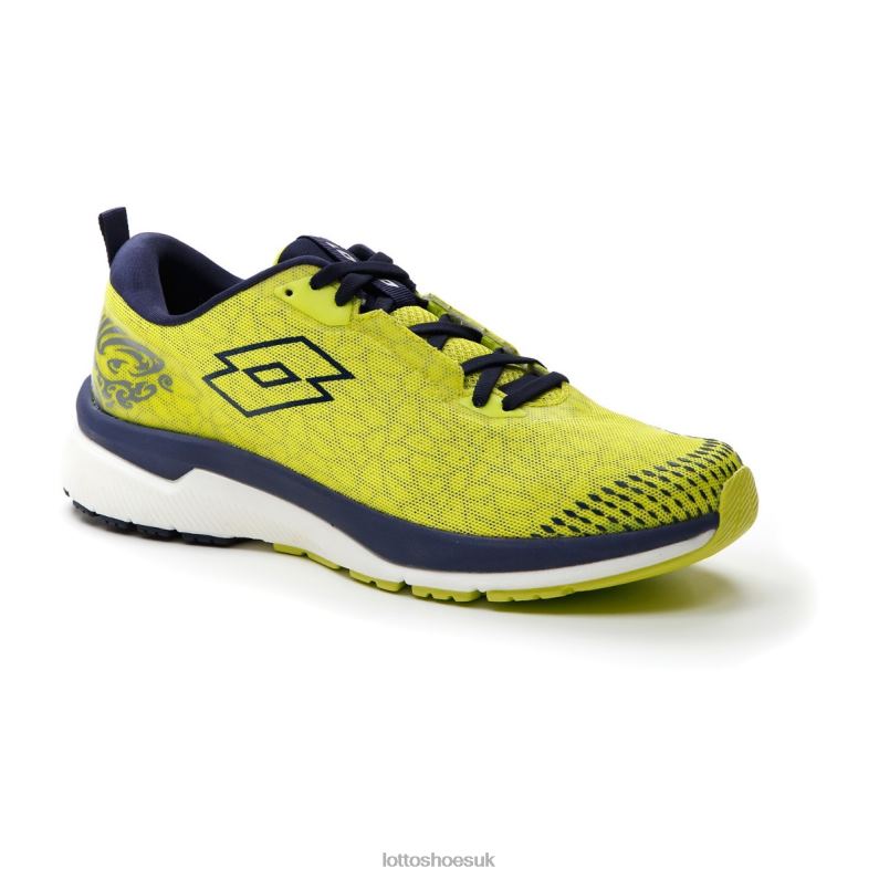 VOLATA HYPERPULSE 100 Man 446TN214 Shoes ACACIA GREEN/NAVY BLUE Lotto