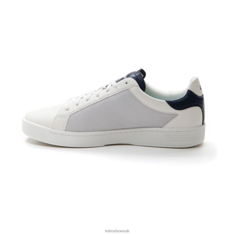 1973 AMF EVO VI NET Man 446TN65 Shoes WHITE/DRESS BLUE Lotto