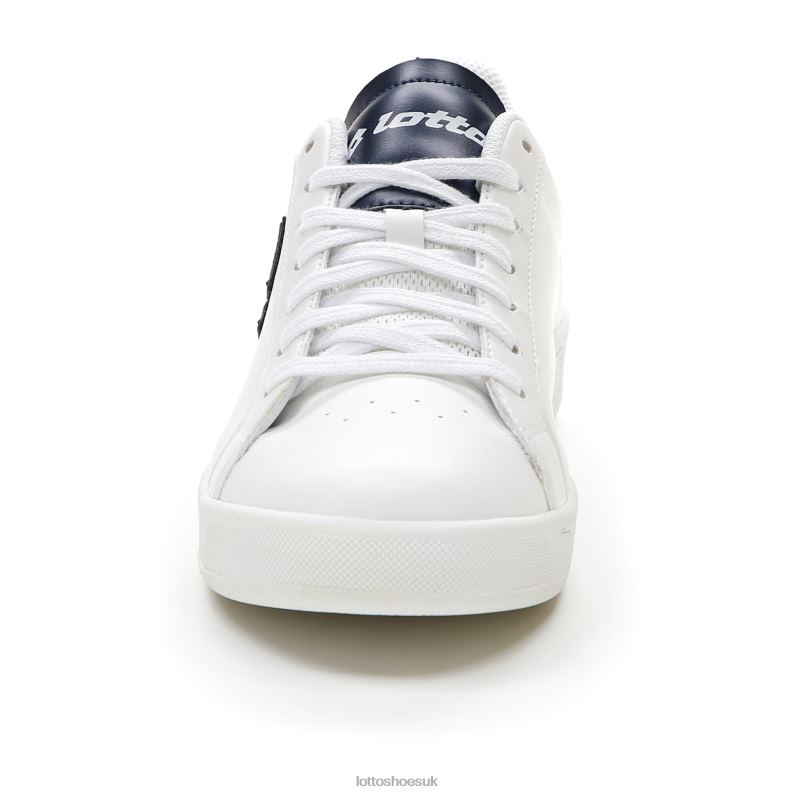 1973 EVO IV Man 446TN91 Shoes ALL WHITE/DRESS BLUE Lotto