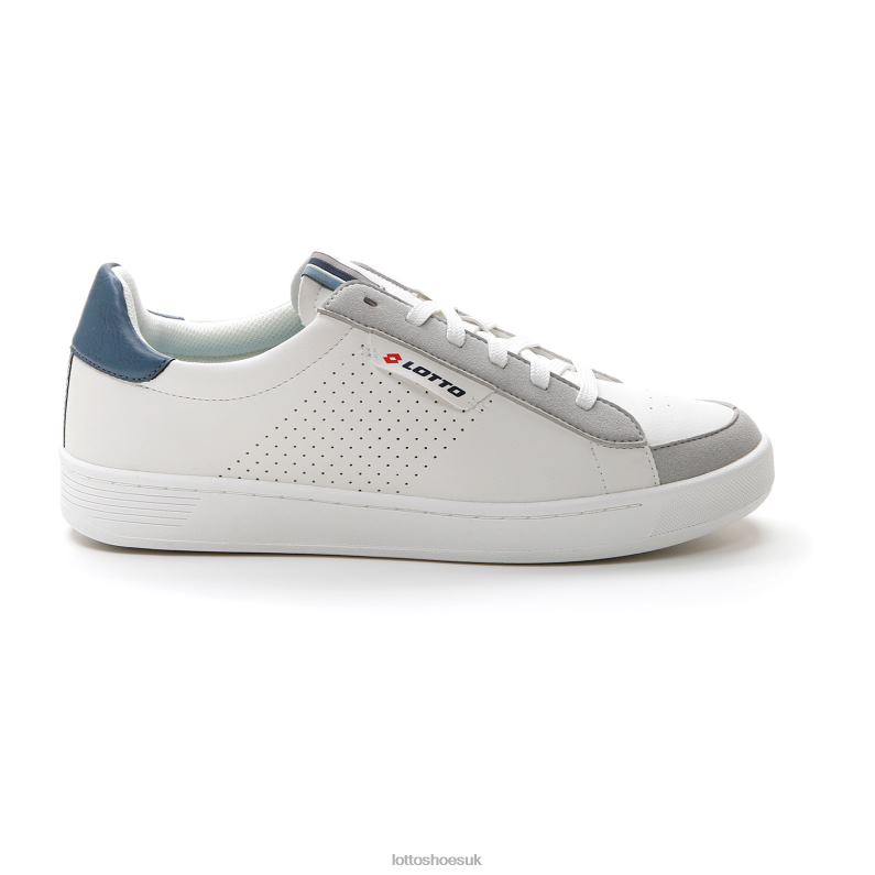 COURT 73 AMF Man 446TN58 Shoes WHITE/BLUE MIRAGE Lotto