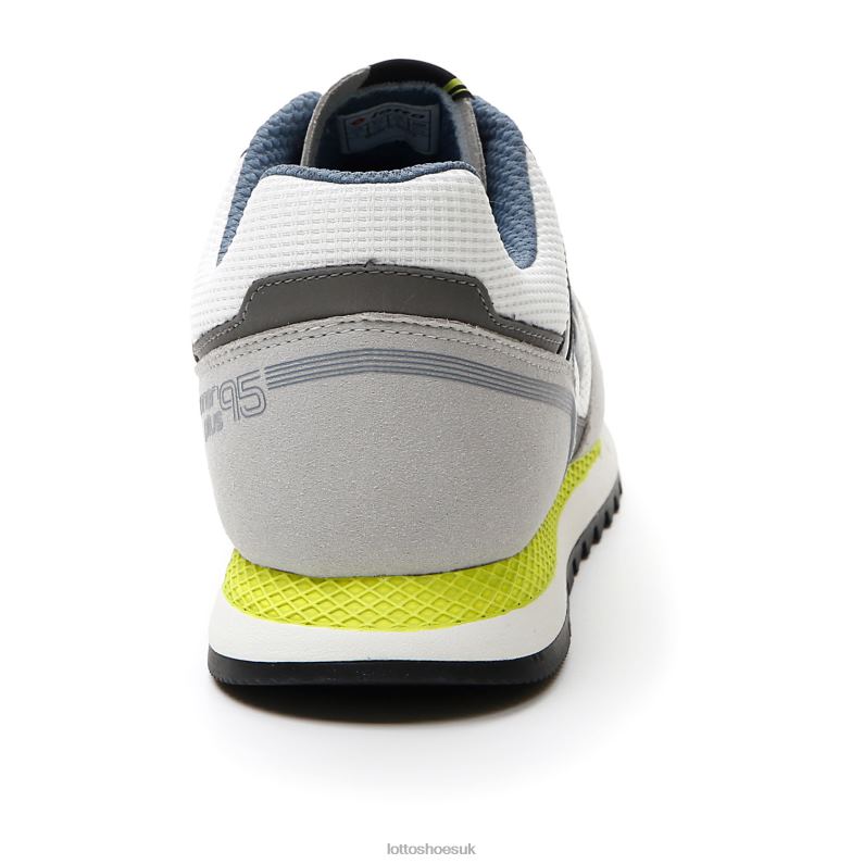 RUNNER PLUS 95 AMF V Man 446TN75 Shoes WHITE/BLUE MIRAGE/VAPOR GRAY Lotto