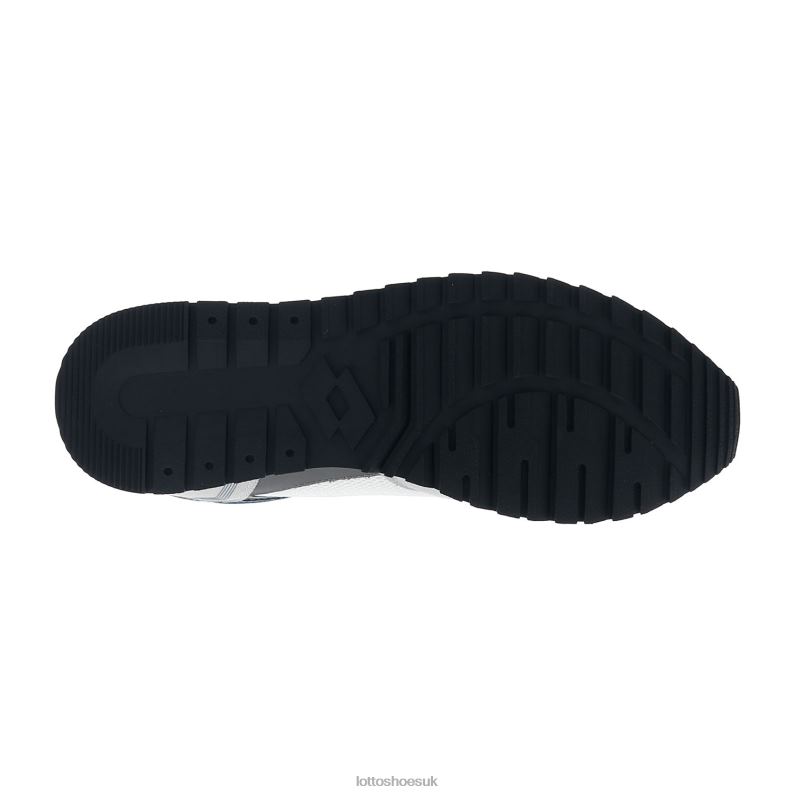 RUNNER PLUS 95 AMF V Man 446TN75 Shoes WHITE/BLUE MIRAGE/VAPOR GRAY Lotto