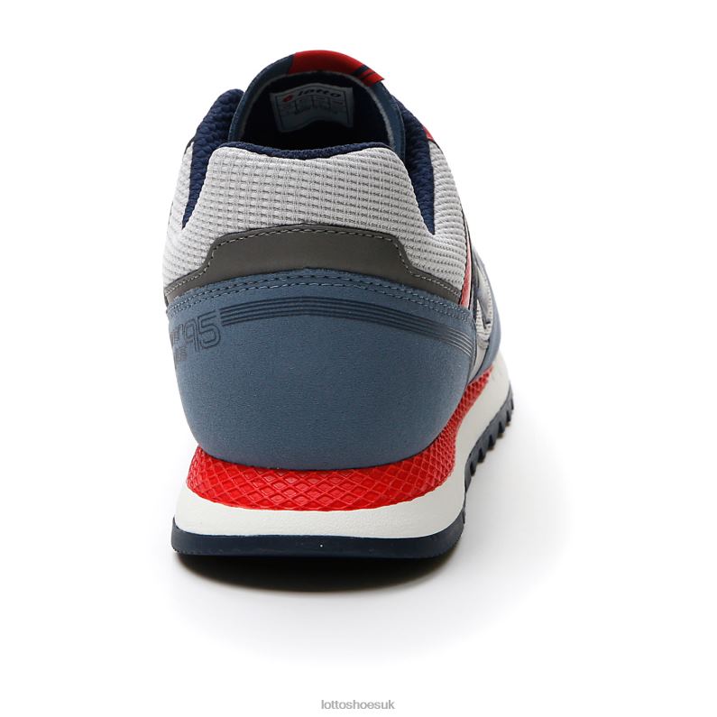 RUNNER PLUS 95 AMF V Man 446TN80 Shoes VAPOR GRAY/DRESS BLUE/BLUE MIRAGE Lotto