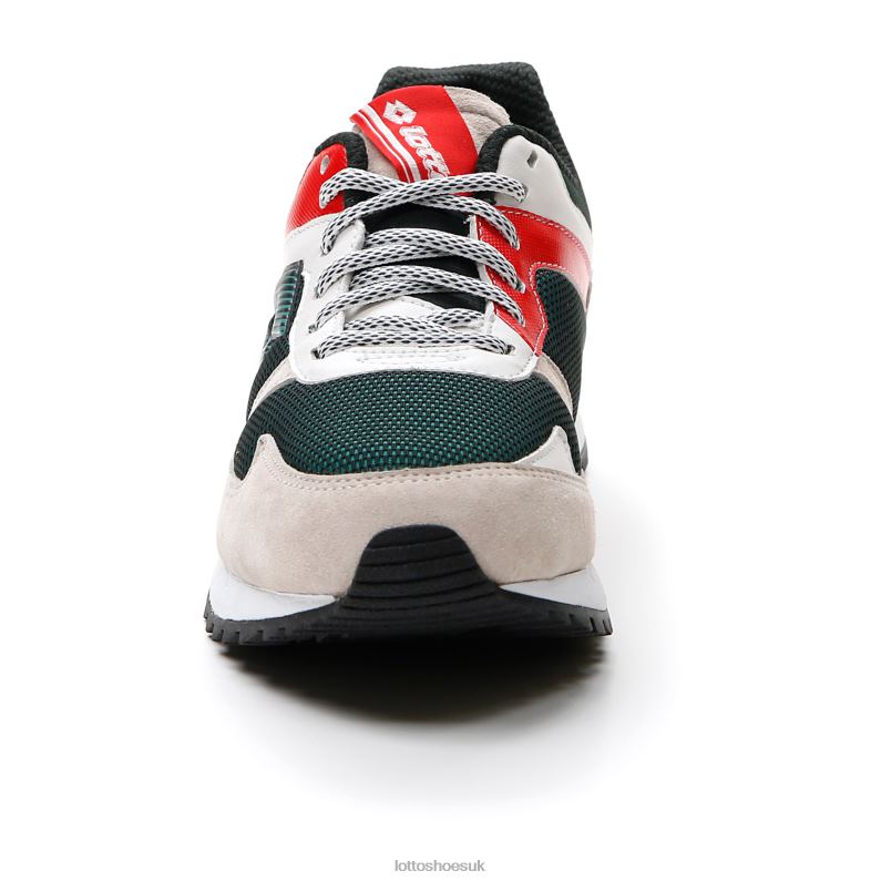 RUNNER PLUS 95 IV Man 446TN74 Shoes CADMIUM GREEN/RAINY DAY/FLAME RED Lotto