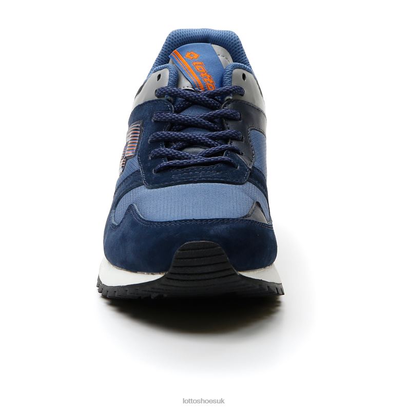RUNNER PLUS 95 IV NY Man 446TN84 Shoes MOONLIGHT BLUE/PERSIMMON ORANGE/DRESS BL Lotto