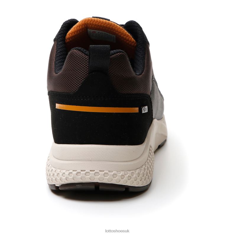 ULTRA AMF II HD Man 446TN78 Shoes FONDANT BROWN/ALL BLACK Lotto