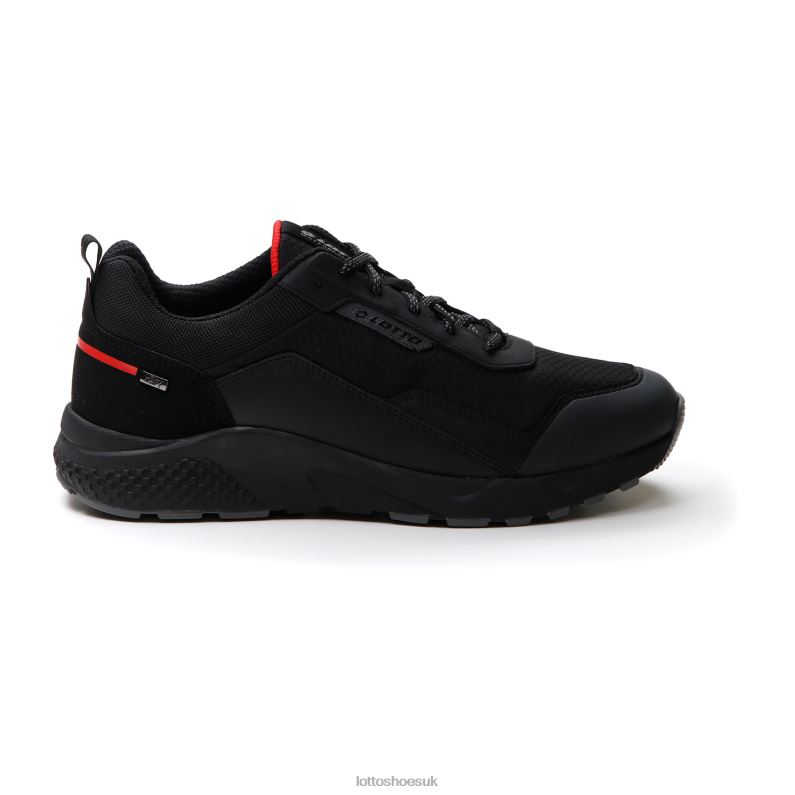 ULTRA AMF II HD Man 446TN79 Shoes ALL BLACK Lotto