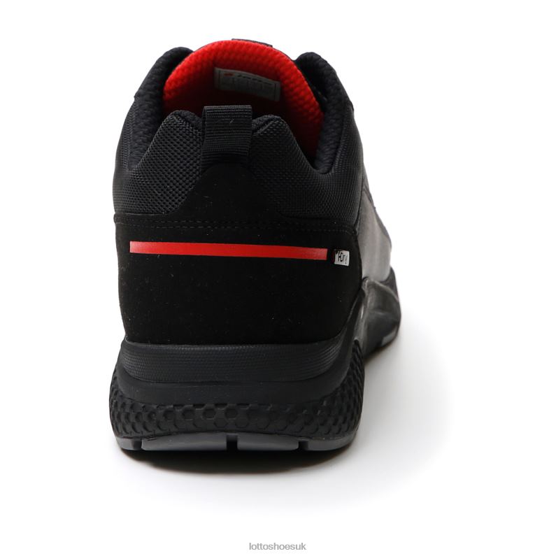 ULTRA AMF II HD Man 446TN79 Shoes ALL BLACK Lotto