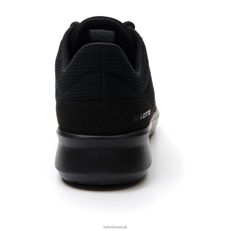 VERSO AMF 2 Man 446TN88 Shoes ALL BLACK Lotto