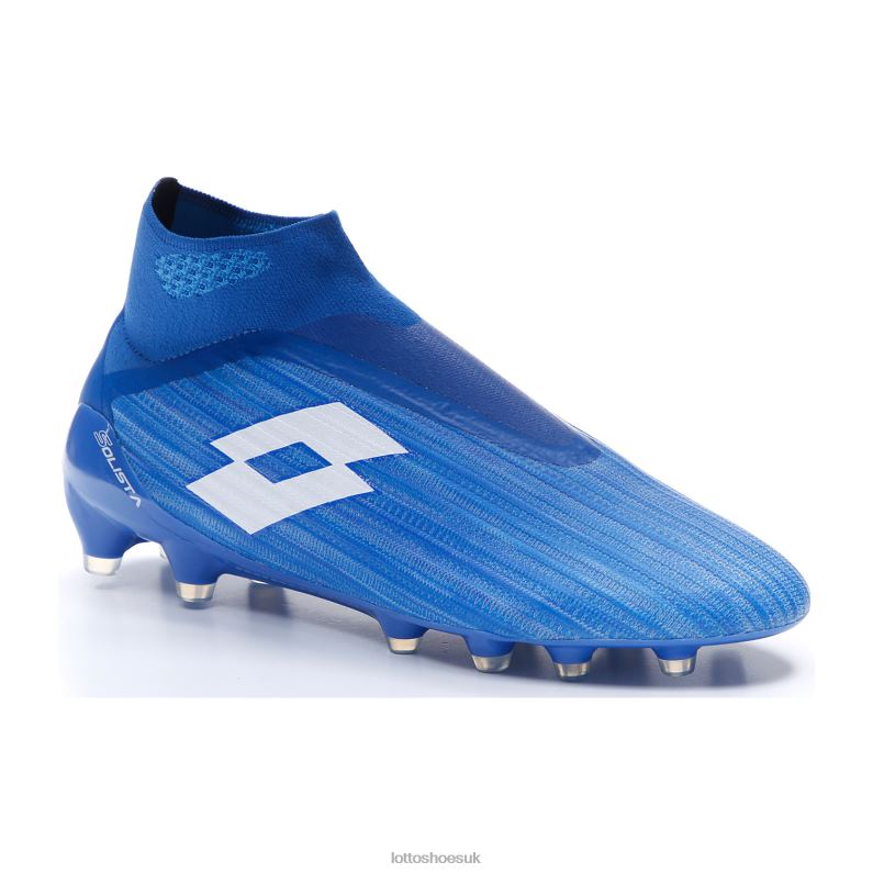 SOLISTA 100 III GRAVITY FG Man 446TN164 Shoes DIVA BLUE/ALL WHITE/SKYDIVER BLUE Lotto