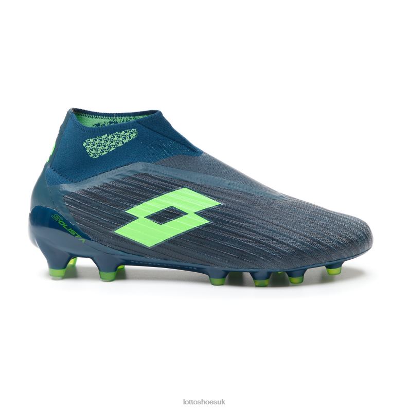 SOLISTA 100 III GRAVITY FG Man 446TN165 Shoes ATLANTIC DEEP/SPRING GREEN/HYDRO GREEN Lotto