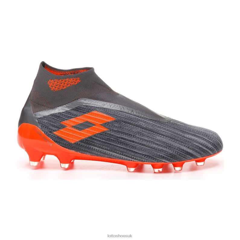 SOLISTA 100 III GRAVITY FG Man 446TN170 Shoes COOL GRAY /ORANGE FLUO/GRAVITY TITAN Lotto