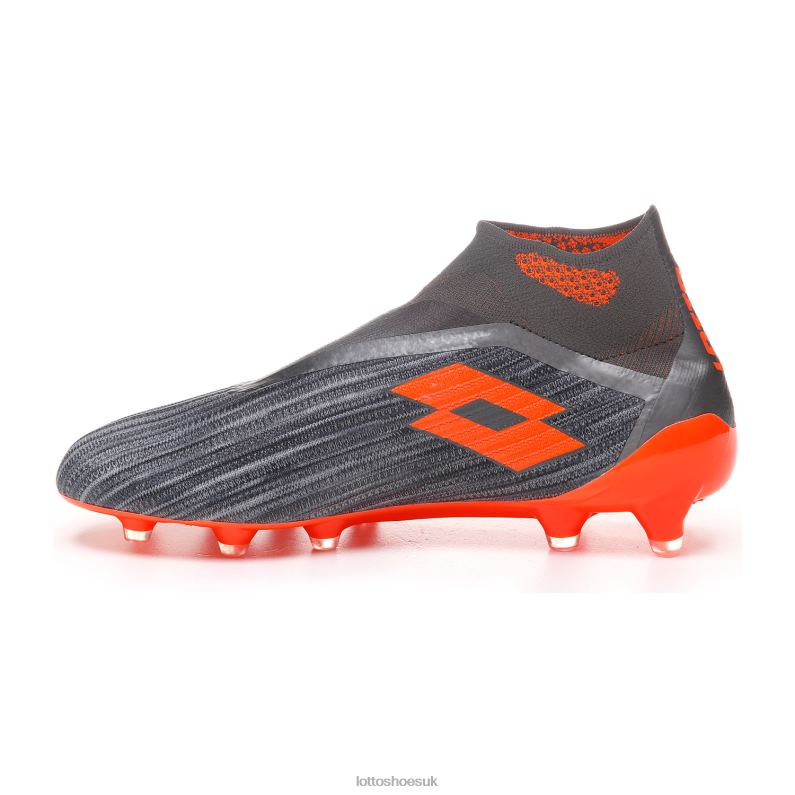 SOLISTA 100 III GRAVITY FG Man 446TN170 Shoes COOL GRAY /ORANGE FLUO/GRAVITY TITAN Lotto