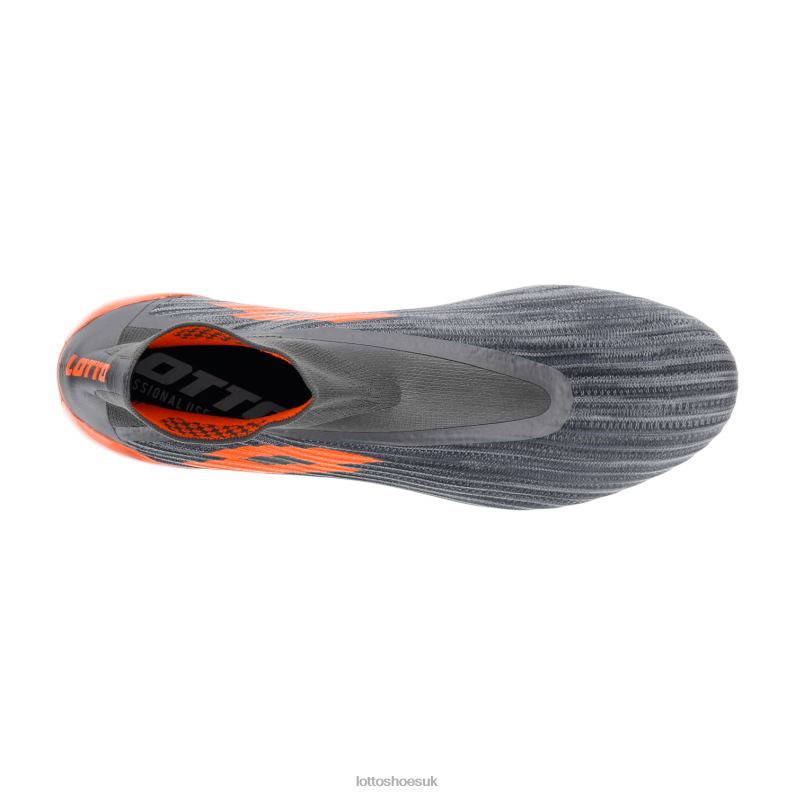 SOLISTA 100 III GRAVITY FG Man 446TN170 Shoes COOL GRAY /ORANGE FLUO/GRAVITY TITAN Lotto