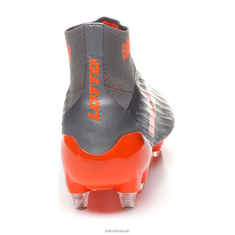 SOLISTA 100 III GRAVITY SGX Man 446TN154 Shoes COOL GRAY /ORANGE FLUO/GRAVITY TITAN Lotto