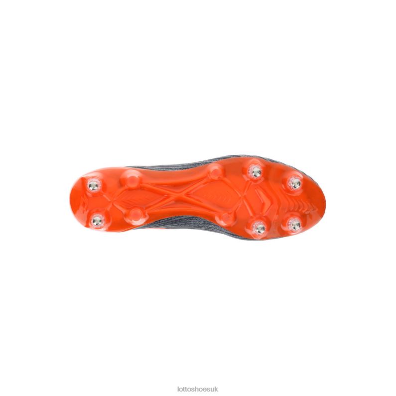 SOLISTA 100 III GRAVITY SGX Man 446TN154 Shoes COOL GRAY /ORANGE FLUO/GRAVITY TITAN Lotto