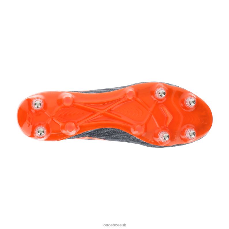 SOLISTA 200 III SGX Man 446TN169 Shoes COOL GRAY /ORANGE FLUO/GRAVITY TITAN Lotto