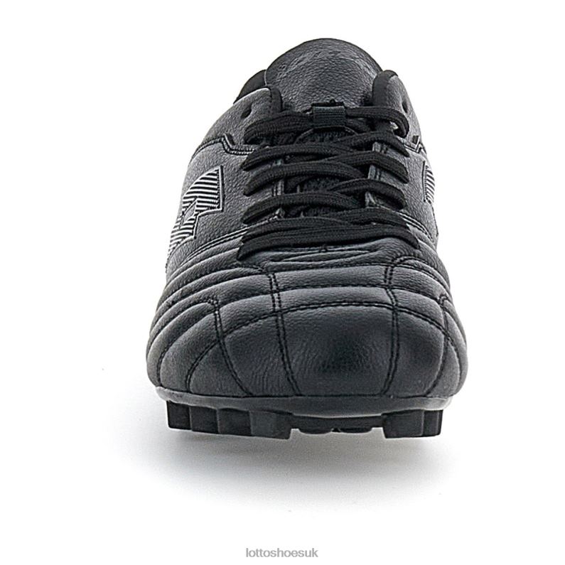 STADIO 300 II AGM Man 446TN201 Shoes ALL BLACK Lotto