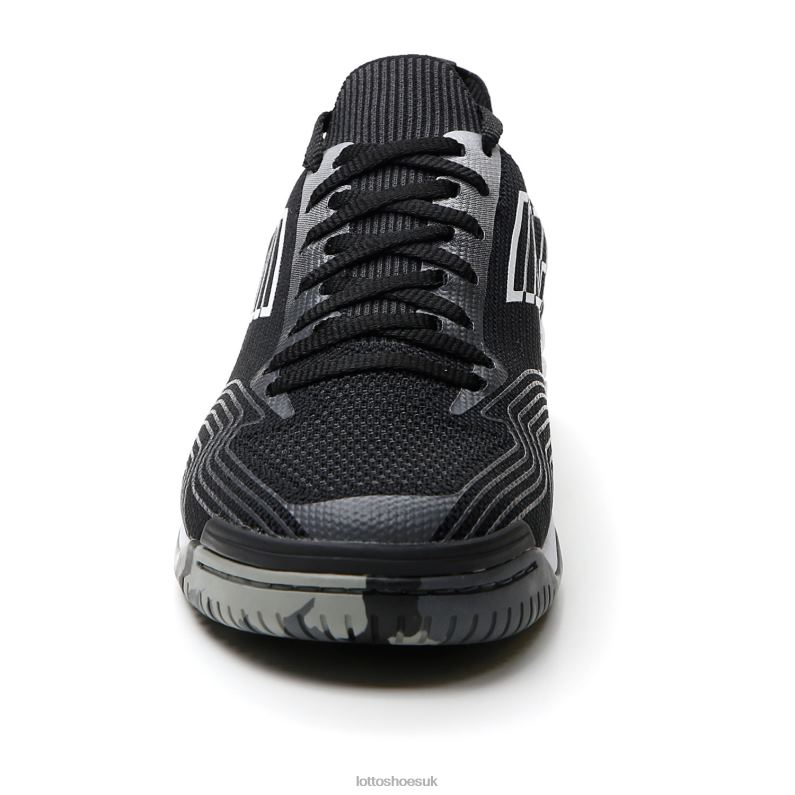 TACTO 250 ID Man 446TN193 Shoes ALL BLACK/ALL WHITE/COOL GRAY 7C Lotto