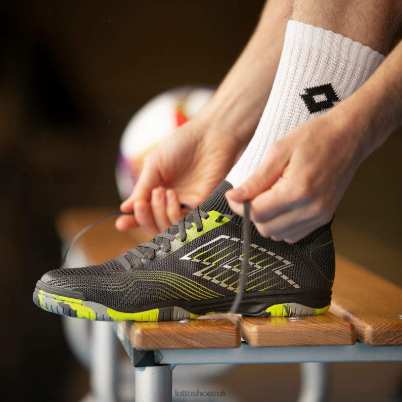 TACTO 250 ID Man 446TN195 Shoes ASPHALT/SILVER METAL 2/ACACIA GREEN Lotto