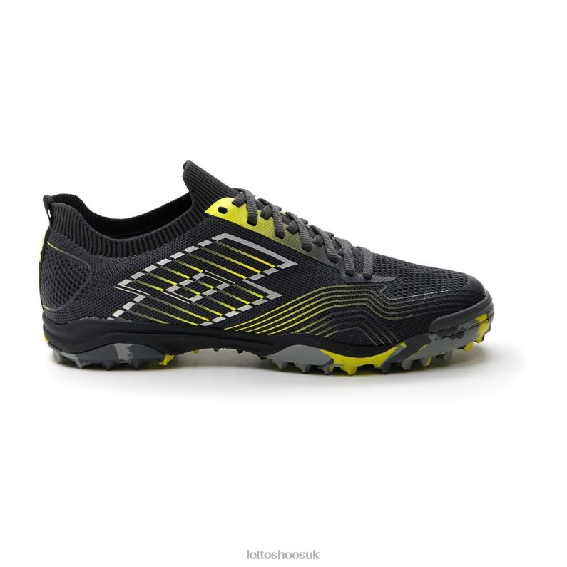 TACTO 250 TF Man 446TN179 Shoes ASPHALT/SILVER METAL 2/ACACIA GREEN Lotto