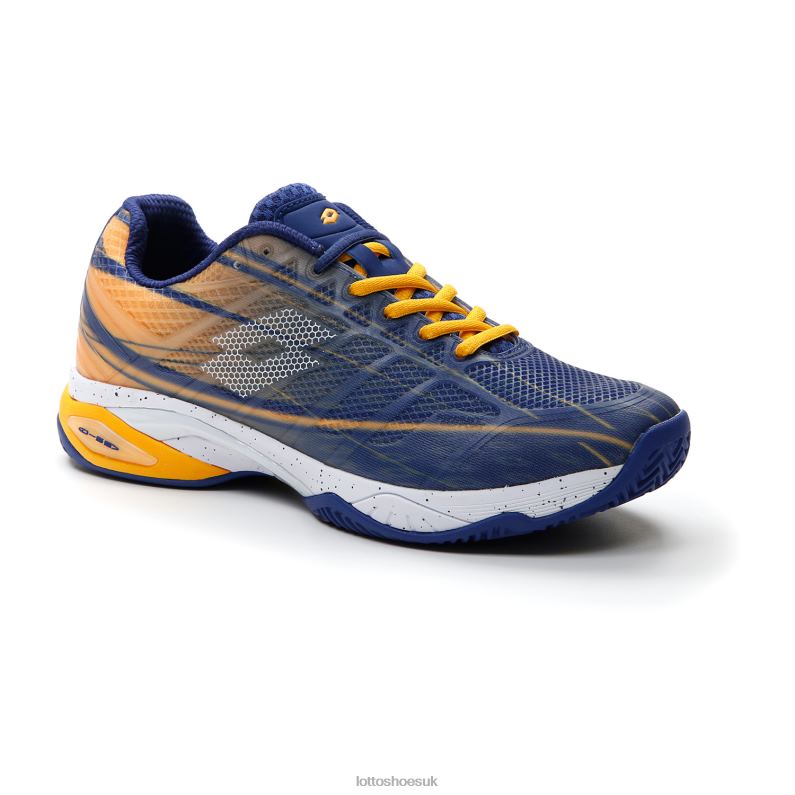 MIRAGE 300 CLY Man 446TN118 Shoes SODALITE BLUE/ALL WHITE/SAFFRON Lotto