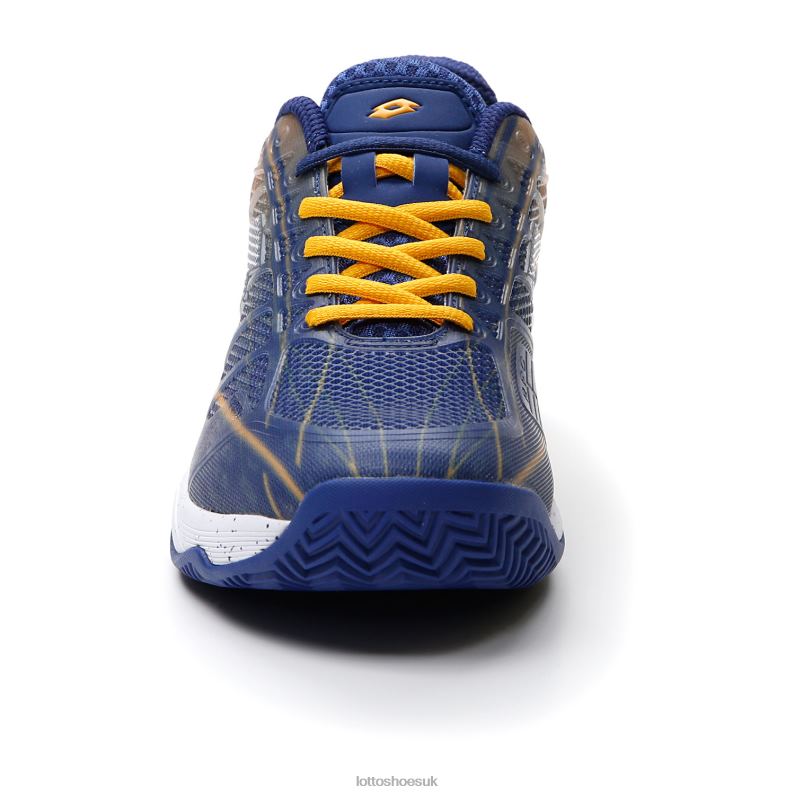 MIRAGE 300 CLY Man 446TN118 Shoes SODALITE BLUE/ALL WHITE/SAFFRON Lotto