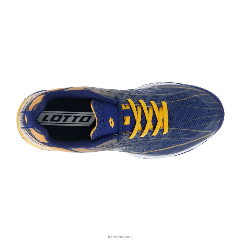 MIRAGE 300 CLY Man 446TN118 Shoes SODALITE BLUE/ALL WHITE/SAFFRON Lotto