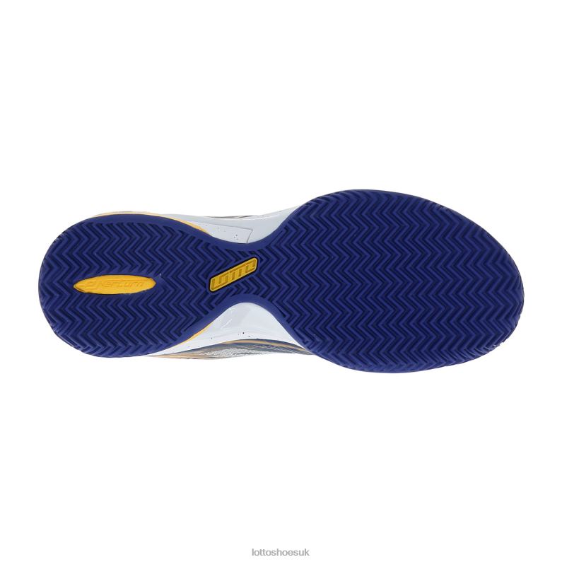 MIRAGE 300 CLY Man 446TN118 Shoes SODALITE BLUE/ALL WHITE/SAFFRON Lotto