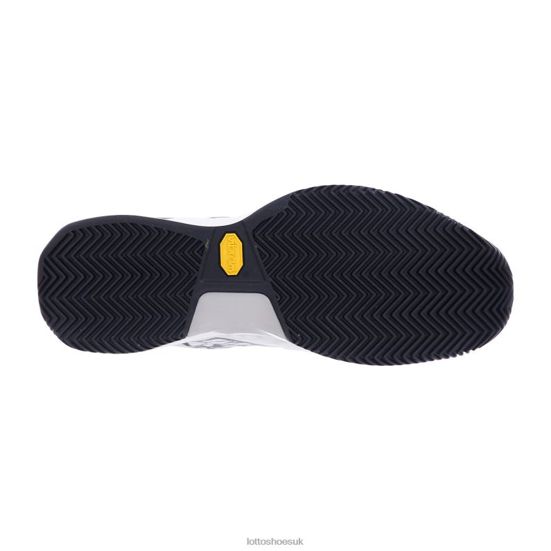 RAPTOR HYPERPULSE 100 CLY Man 446TN100 Shoes ALL WHITE/ALL BLACK/FLAME RED Lotto