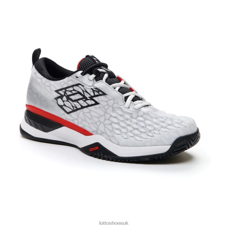 RAPTOR HYPERPULSE 100 SPD Man 446TN106 Shoes ALL WHITE/ALL BLACK/FLAME RED Lotto