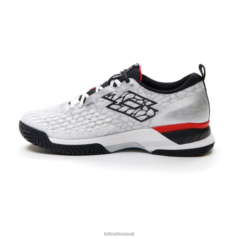 RAPTOR HYPERPULSE 100 SPD Man 446TN106 Shoes ALL WHITE/ALL BLACK/FLAME RED Lotto