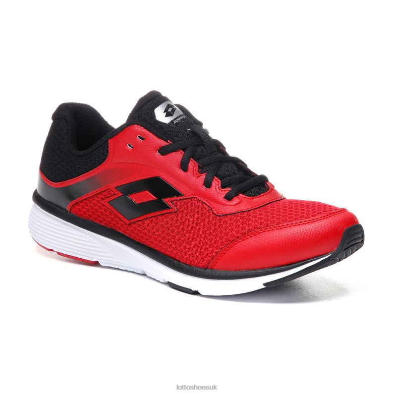 SPEEDRIDE 400 III Man 446TN244 Shoes HUG RED/ALL BLACK Lotto