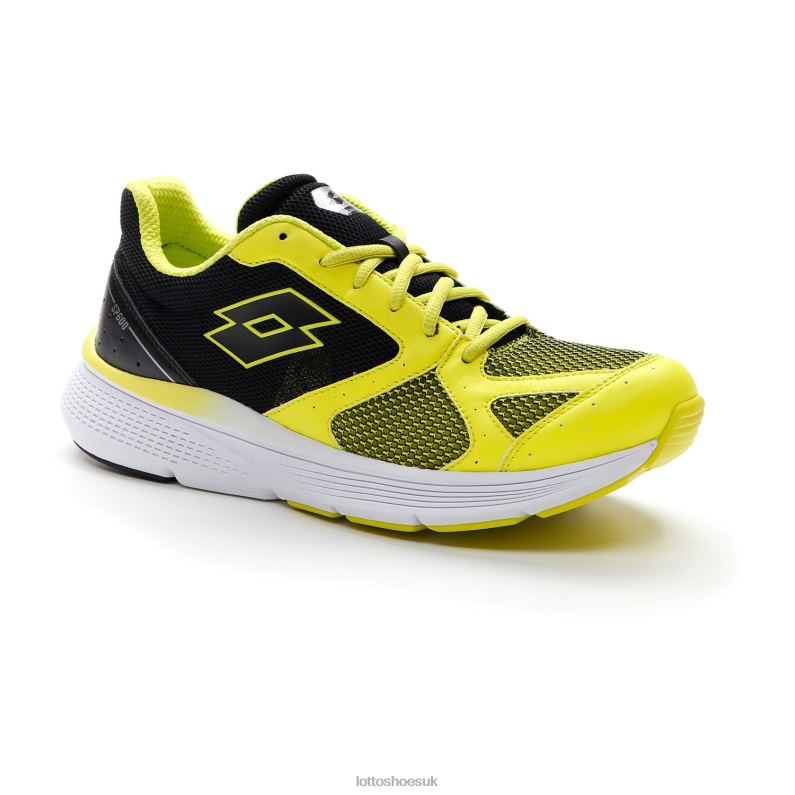 SPEEDRIDE 600 IX Man 446TN253 Shoes ALL BLACK/ACACIA GREEN Lotto