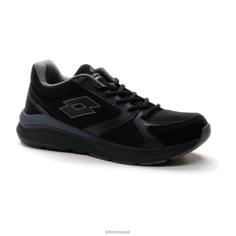 SPEEDRIDE 600 XII Man 446TN247 Shoes ALL BLACK Lotto