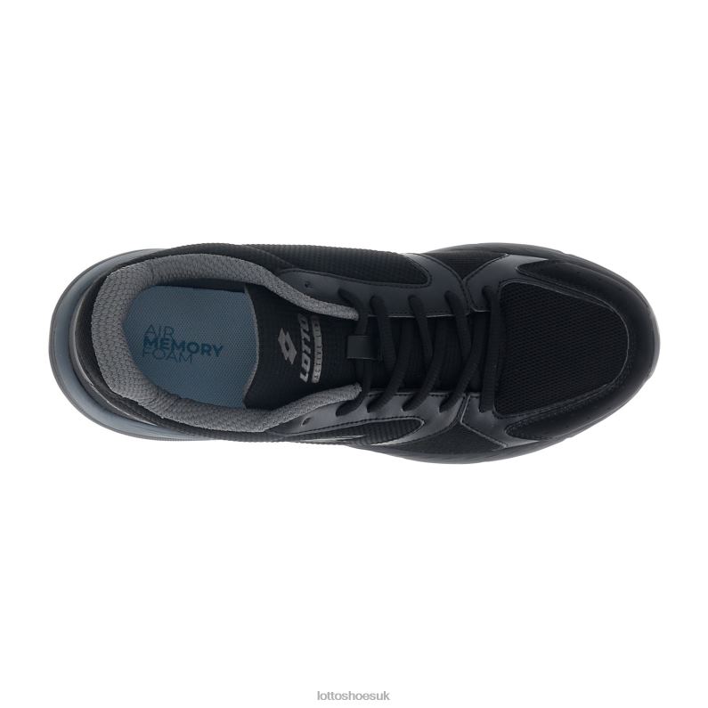 SPEEDRIDE 600 XII Man 446TN247 Shoes ALL BLACK Lotto