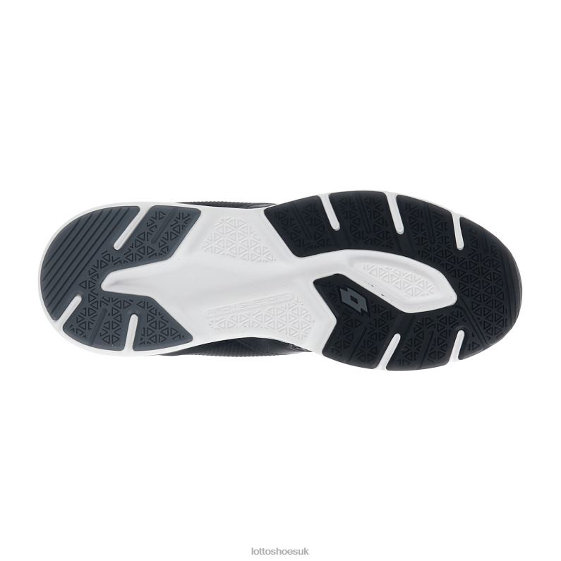 SPEEDRIDE 600 XII Man 446TN248 Shoes ALL BLACK/COOL GRAY 11C Lotto