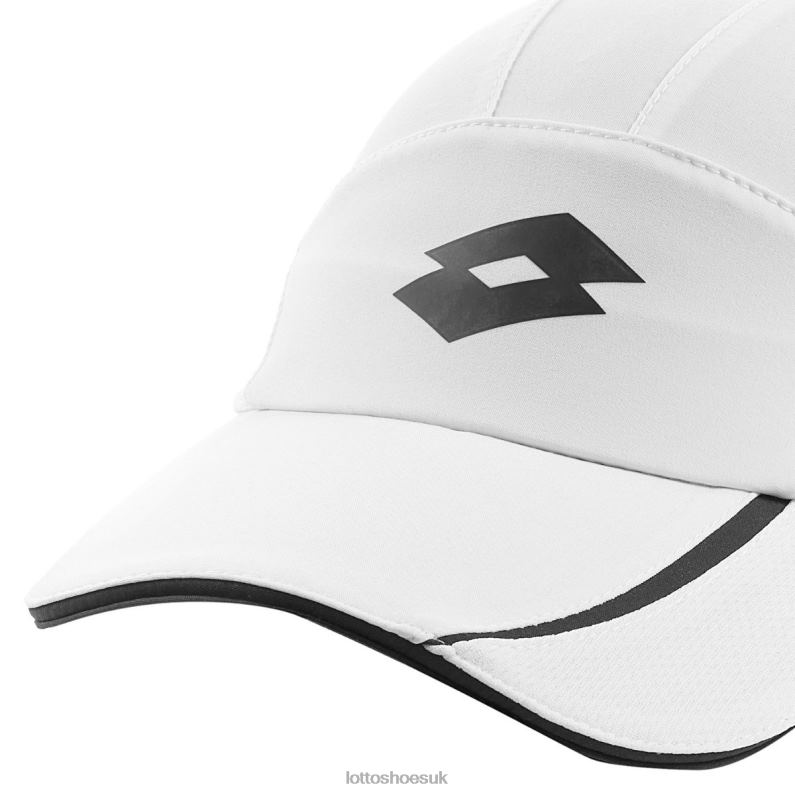 TENNIS CAP WOMAN Woman 446TN1033 Accessoris BRIGHT WHITE/ALL BLACK Lotto
