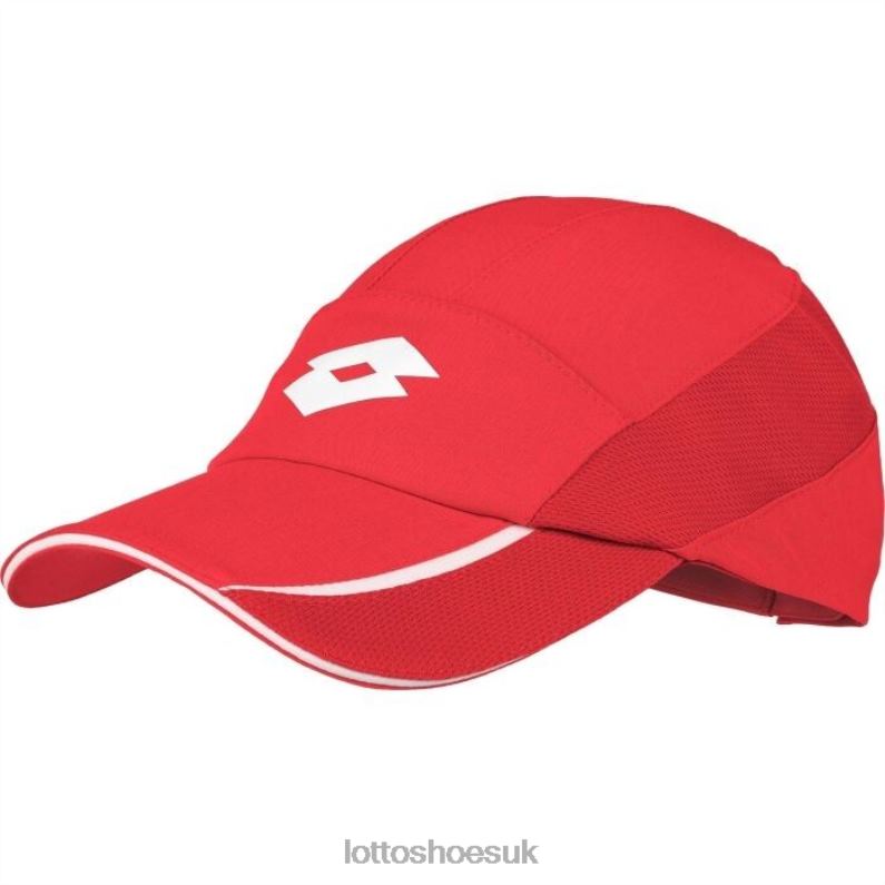 TENNIS CAP W Woman 446TN1036 Accessoris RED FLUO Lotto
