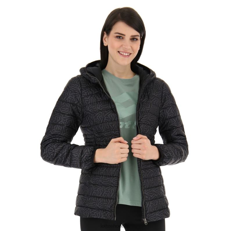 BOMBER CORTINA W III PAD PRT PL Woman 446TN960 Apparel SPORTS Lotto